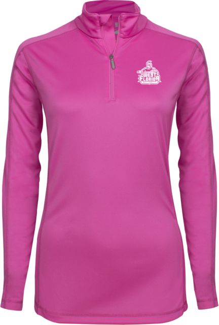 West Florida Ladies Syntrel Interlock 1/4 Zip West Florida Argonauts - ONLINE ONLY