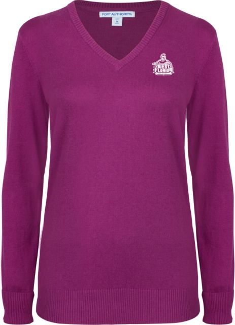 West Florida Ladies V Neck Sweater West Florida Argonauts - ONLINE ONLY