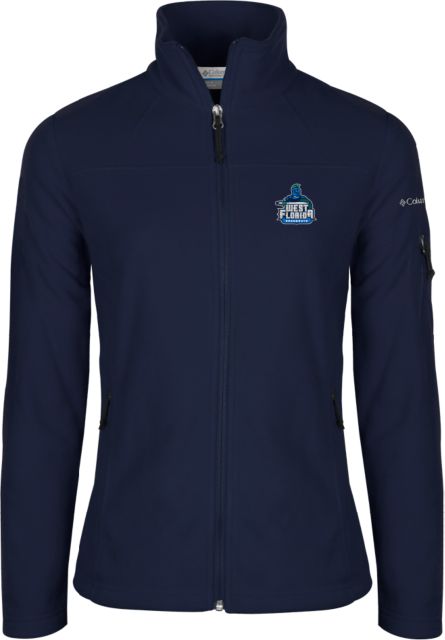 West Florida Columbia Ladies Full Zip Fleece Jacket West Florida Argonauts - ONLINE ONLY