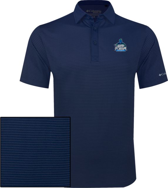 West Florida Columbia Omni Wick Sunday Golf Polo West Florida Argonauts - ONLINE ONLY