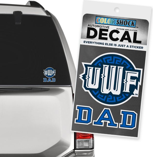 University of West Florida Dad Decal