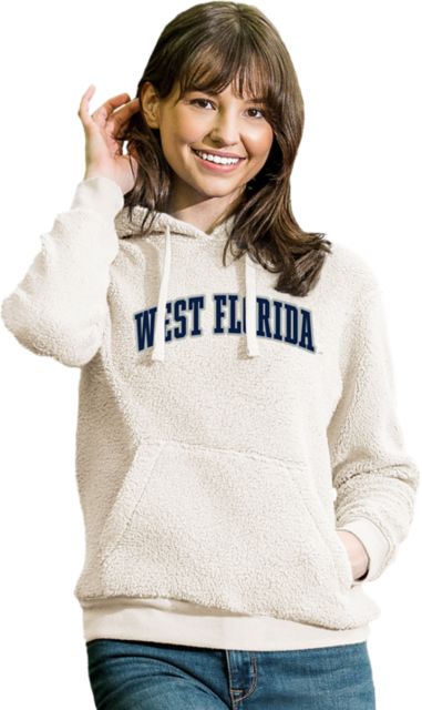 University of West Florida Women's Sherpa Hooded Sweatshirt