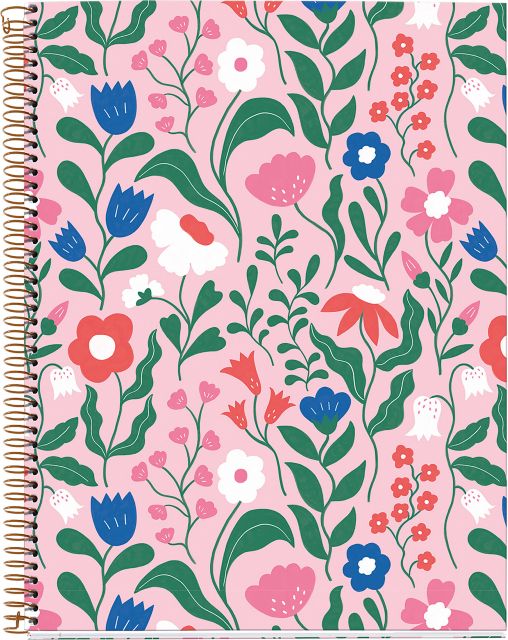 NTBK TROP PINK FLORL 4S 120 LG